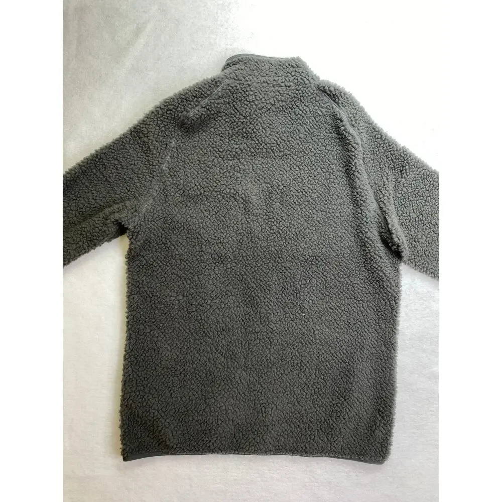 NWT J.Lindeberg Mens Zeke P Mild Layer Volcanic Ash (Gray), L, Fuzzy Full Zip,